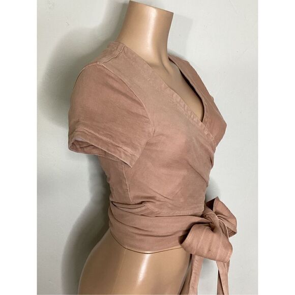 New. Johnathan Simkhai nude crop top. Small. Retails $328 - Picture 6 of 8